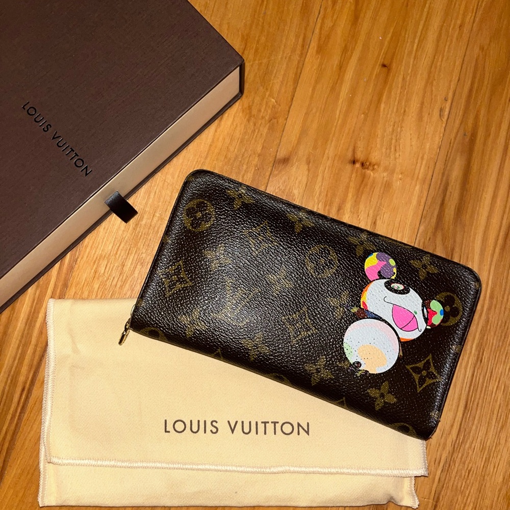 Louis Vuitton Zippy Wallet Murakami Panda